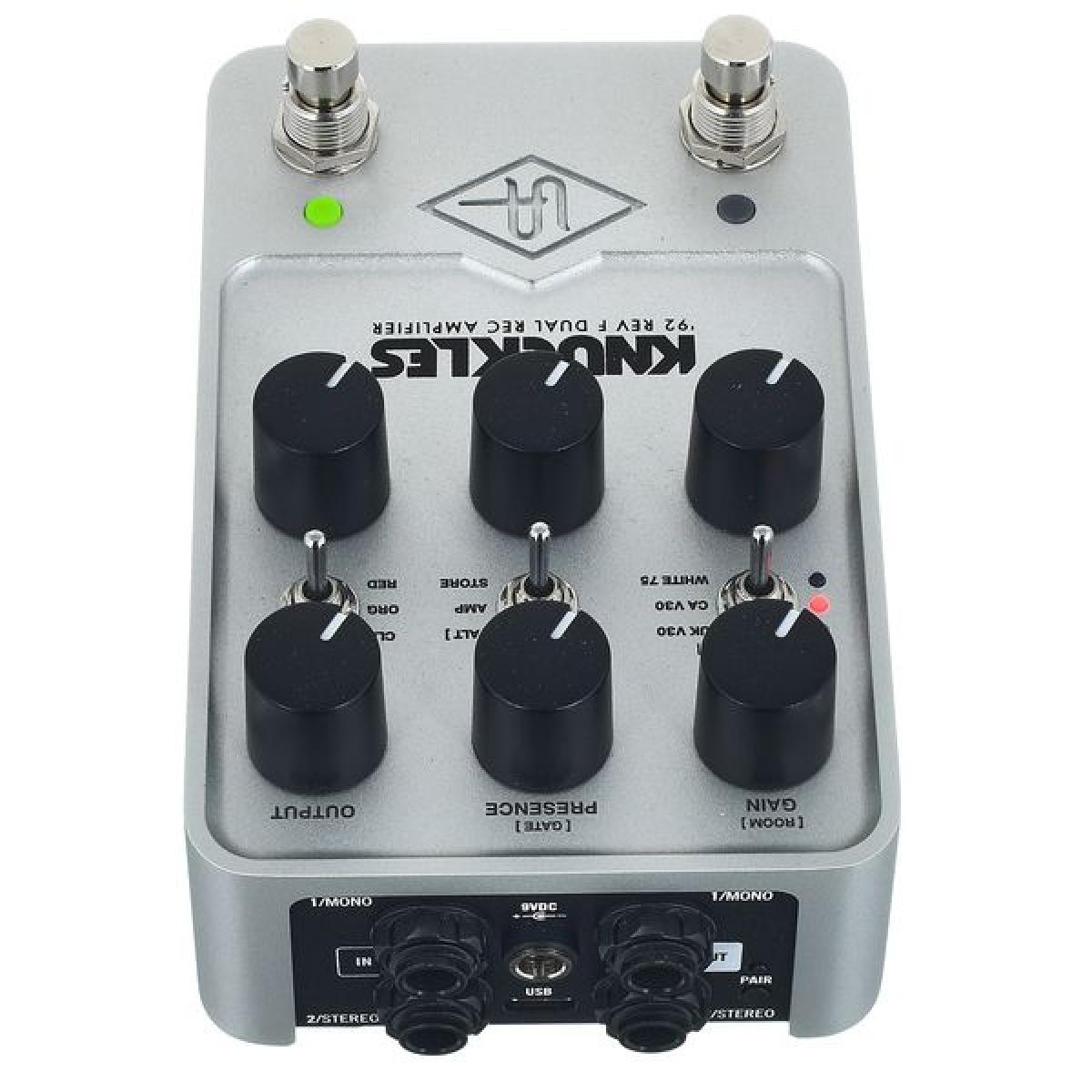 Universal Audio UAFX Knuckles 92 Rev F Dual Rec Amplifier - BimotorDJ